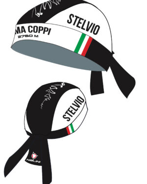Stelvio White Bandana – Italian Flag