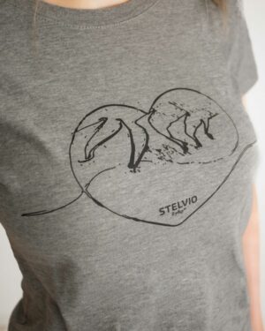 PS 2760® Passo Stelvio way of the heart T - shirt